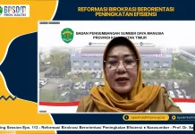 BPSDM Kaltim Dorong Reformasi Birokrasi yang Efektif dan Adaptif