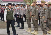 Wabup Mahulu Pimpin Apel Gladi Siaga Banjir 2026