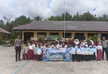 Polantas Penajam Menyapa Edukasi Anti Bullying di Sekolah
