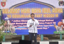 Korem 091 ASN Gelar Penyembelihan Hewan Kurban