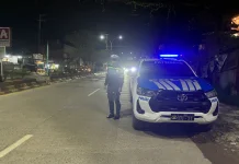Jaga Keamanan Wilayah, Satlantas Polres Kutim Intensifkan Patroli Malam