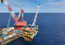 PHM Rampungkan Pemasangan Platform Offshore Manpatu di Perairan Mahakam