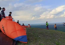 BPBD Paser Siaga Amankan Kejuaraan Paralayang Internasional IPAC Paser Open 2026