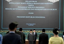 Presiden Prabowo Lantik Pimpinan Baru Badan Gizi Nasional
