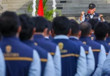 Pelantikan 555 PNS Angkatan Pertama Otorita IKN