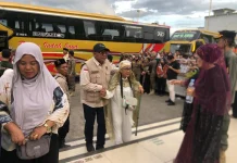 359 Jemaah Haji Paser Pulang Lengkap dan Sehat