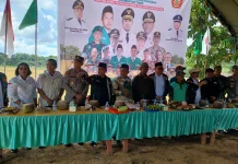 Panen Raya di Sebulu Kukar, Perkuat Kolaborasi menuju Pertanian Modern