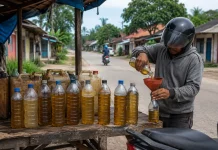 Halo RRI : Penjual BBM Eceran Mulai Berkurang