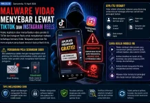 Malware Vidar Menyebar lewat TikTok dan Instagram Reels