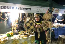 Festival Taka Turon Rangkul UMKM Penjaja Aksesoris Budaya Lokal