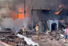 Gudang Serbuk Kayu PT BFI di PPU Terbakar, Diduga Dipicu Percikan Las