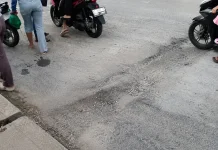 Halo RRI: Warga Khawatirkan Kondisi Jalan di Jembatan Mahulu
