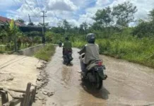 Halo RRI : PUPR Respons Keluhan Jalan Rusak di Kecamatan Loa Janan Ilir