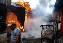 Api Mengamuk di Loa Janan Ilir, 12 Bangunan Jadi Arang