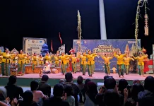 Festival Pesona Nusantara Tari Bali Pukau Ribuan Pengunjung Teras Samarinda