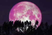 Malam Akhir Juni Semakin Memesona dengan Kemunculan Strawberry Moon