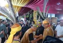 Wagub Kaltim Resmi Menutup Festival Budaya Bekudung Betiung