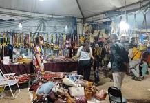 Pelaku UMKM Raup Keuntungan di Penutupan Festival Budaya Bekudung Betiung
