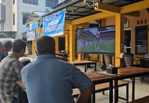Nobar Piala Dunia Satukan Wartawan di Tengah Deadline