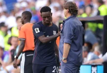 Balogun Main, Amerika Serikat Tersingkir