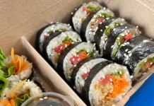 Pelaku UMKM Kembangkan Gimbap dengan Beragam Pilihan Isian