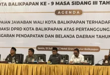 Pemerintah Balikpapan Jawab Pandangan Umum DPRD Terkait Pajak Sampai Air Bersih