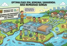 DLH Samarinda Targetkan Perbaikan Kualitas Sungai, Optimalisasikan IPAL Komunal