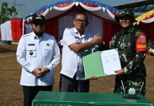 Langkah Awal Membangun Negeri, Pelaksanaan TMMD ke-129 di Desa Biu Dimulai