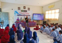 Diskominfo Kukar Edukasi Pelajar Bijak Kelola Jejak Digital