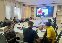 Labanan Makarti Ikuti Monitoring dan Evaluasi Tahap II Desa Antikorupsi Provinsi