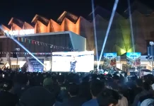 Ribuan Warga Padati Nobar Final Piala Dunia 2026 di GOR Segiri Samarinda