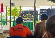 Kodim Berau Gelar Latihan Siaga Bencana Banjir Terpadu Tahun 2026