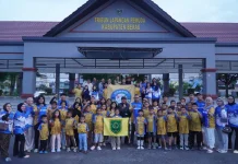 Wabup Berau Lepas 59 Atlet Taekwondo Berlaga di Kejuaraan Bupati Malinau Cup IV