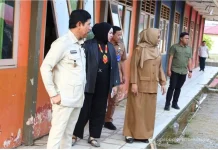 Wabup PPU Pastikan Penanganan Pascabanjir SDN 017 Berjalan Cepat