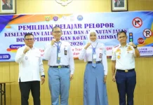Pelajar Samarinda Jadi Garda Depan Keselamatan Berlalu Lintas