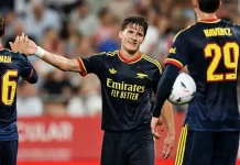 Debut Tzolis Berbuah Gol, Arsenal Libas Girona pada Laga Pramusim