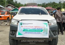 Pemkab Mahulu Salurkan Sembako ke Long Apari