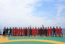 Amankan Obvitnas, TNI AL Sinergi Jaga Pasokan Migas Lepas Pantai PHM