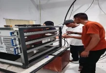 Tim TMB RRI Samarinda Rawat Pemancar Jaga Kualitas Siaran