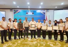 Dishub Mahakam Ulu Raih Pembina Terbaik Keselamatan Lalu Lintas