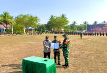 Resmi Ditutup, Pelaksanaan TMMD ke-129 di Desa Biu Dinilai Sukses