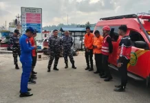 Penumpang KM Siguntang Lompat di Semayang, Brimob Kaltim Sigap Bergerak