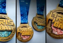 BI Bali Ubah Limbah Uang 400 Ribu yang Rusak Menjadi Medali Lari