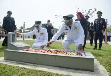 Ziarah ke TMP Wijaya Kusuma, Bupati Berau Kenang Jasa Para Pahlawan