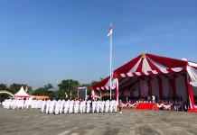 Upacara HUT Ke-81 Republik Indonesia, Sang Merah Putih Sukses Berkibar di Paser