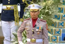 Kapolresta Balikpapan Sukses Pimpin Penurunan Bendera HUT RI