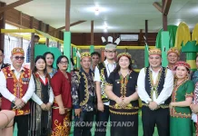 Bupati Mahulu Resmikan Playground Ujoh Bilang