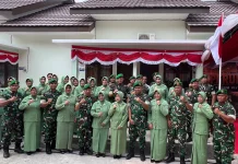 Wujudkan Hunian Layak, Pangdam VI/Mulawarman Resmikan Puluhan Rumah Prajurit