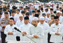 Ribuan Warga Berau Gelar Salat Istisqa Memohon Hujan