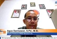 Kemarau Panjang, BPBD Mahulu Perkuat Kesiapsiagaan Masyarakat